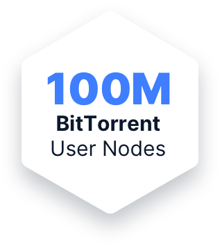 !00M BitTorrent User Nodes